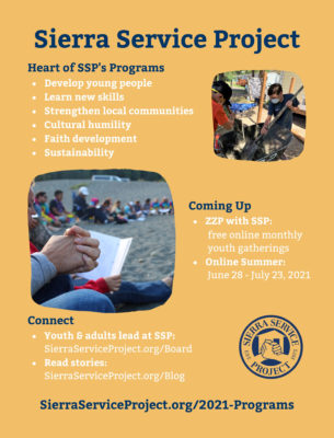 Graphic depicting the heart of SSP's programs, upcoming opportunities, and ways to stay connected.